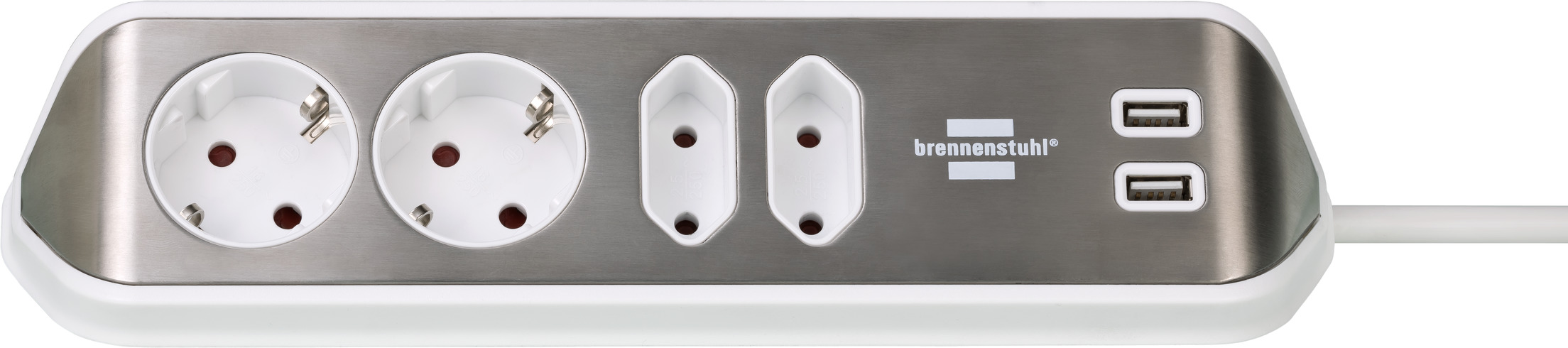 Regleta de enchufes para exteriores professionalLINE IP54 – Brennenstuhl: 4  enchufes, con interruptor