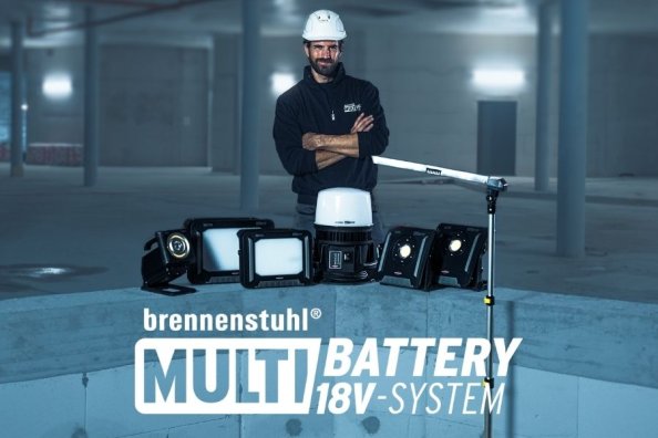 Novedades en el brennenstuhl® Multi Battery 18V System